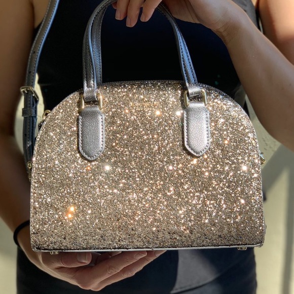 Kate Spade Mini Reiley Cityscape Glitter Bag Set - Picture 7 of 7